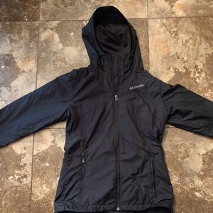Columbia lightweight waterproof rain jacket